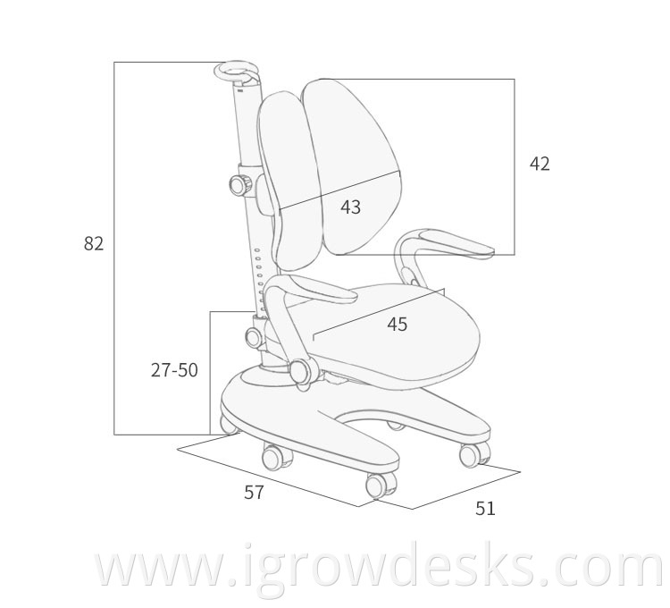 writing table and chair set